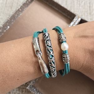 Leather Wrap Bracelet